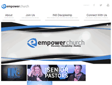 Tablet Screenshot of empowerchurch.com.au